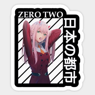 Zero Two Darling In The Franxx 2 Sticker